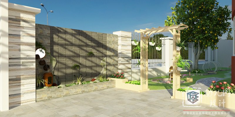 橫崗村第一幼兒園設(shè)計(jì)案例,幼兒園裝修施工