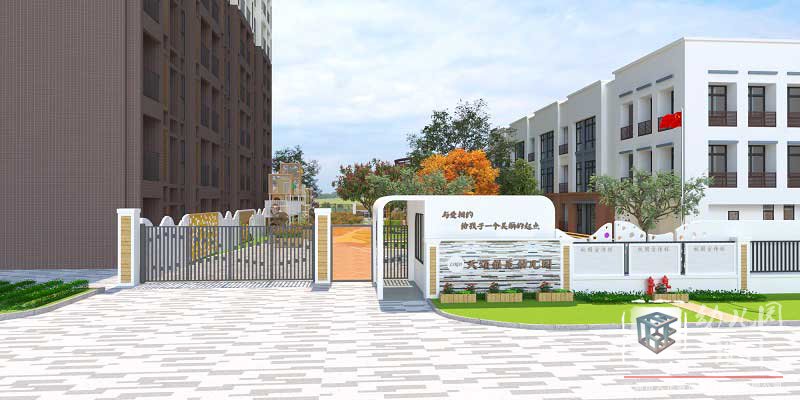 幼兒園大門設(shè)計